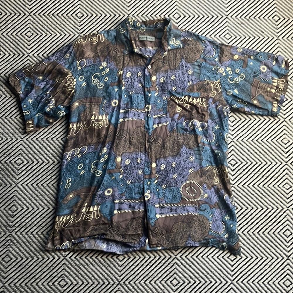 Robert Stock Vintage Silk Blouse